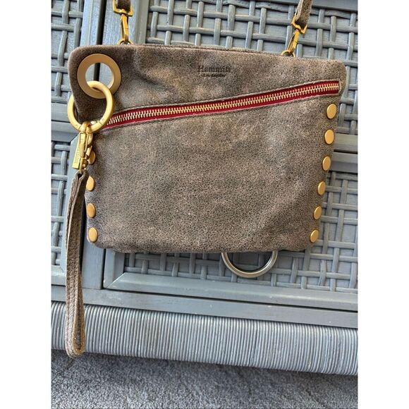 Nearly NEW Hammitt  Nash crossbody in pewter $325 C10 - Picture 9 of 11